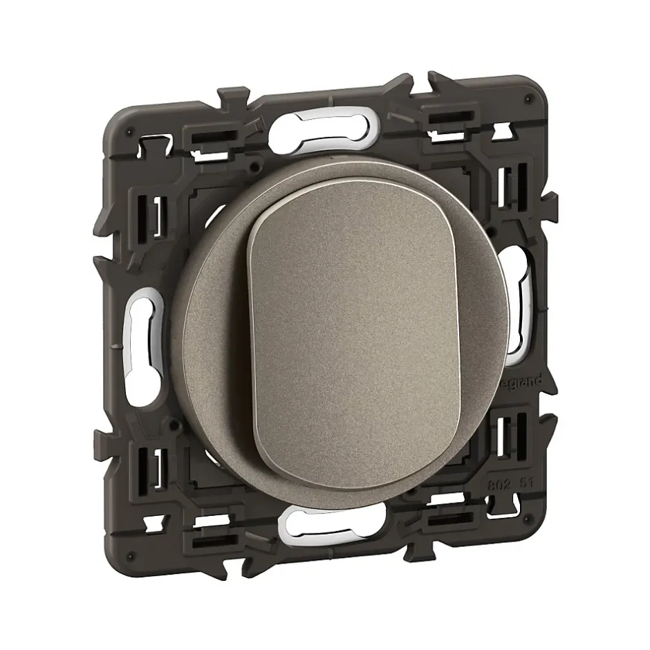 Interrupteur va-et-vient Céliane titanium-Legrand Discount