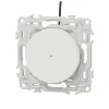 Interrupteur va-et-vient ou poussoir lumineux Blanc craie Schneider Odace^Schneider Electric