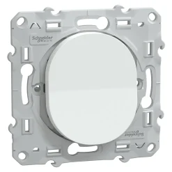 Interrupteur va-et-vient Ovalis blanc^Schneider Electric Online