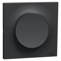 Interrupteur va-et-vient Electric Odace anthracite complet vendu par 5 pièces-Schneider Discount