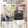IZYWATT.eco 2048Wh injection réseau + panneau solaire pliant 400W-Orium Sale