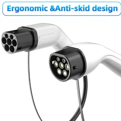 câble de recharge 3,6kW / 16A monophasé, 12m, type 2 vers type 2, pour véhicules électriques et hybrides rechargeables-Jatrhg Hot