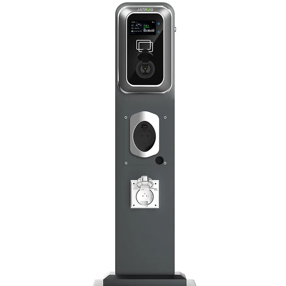 K2 kit de borne de recharge, 11kW / 16A, triphasé, avec prise de type 2 équipée de shutter pour EV, support inclus^Jatrhg Online