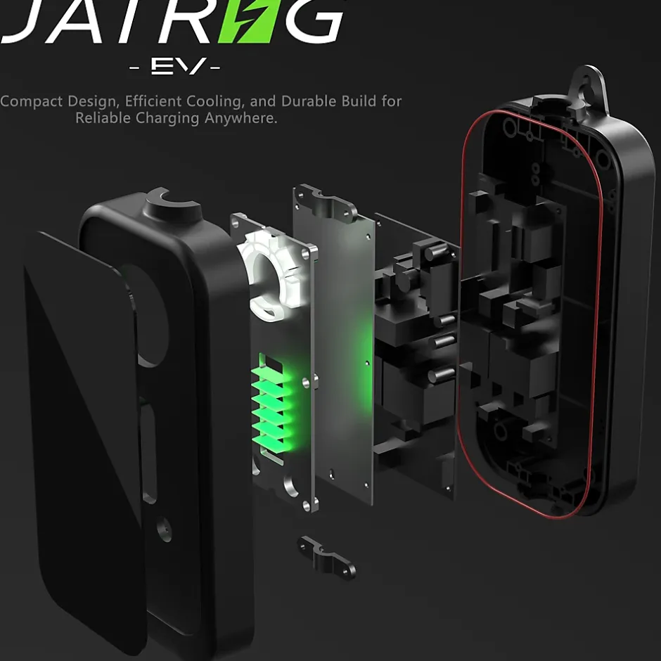 P1 chargeur portable réglable de 7,2kW à 1,5kW / 32A à 8A monophasé, 10m, type 2, pour véhicules électriques^Jatrhg Hot