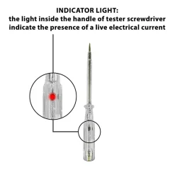 Jeu de 7 tournevis isolés (3 plats + 3 cruciformes + testeur)^Velamp Outlet