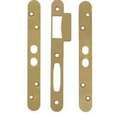 Jeu de gâche pour serrure à larder série 5700 plates bout rond - - 16614000-Vachette Sale