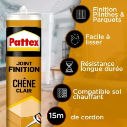 Joint de finition chêne clair 280ml^Pattex Best