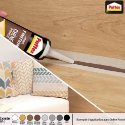 Joint de finition gris moyen 280ml-Pattex Sale