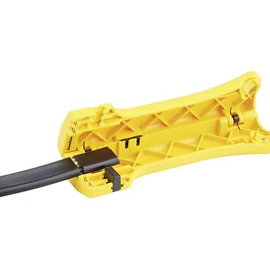 Jokari 30900 Allrounder Dénudeur de câble universel pour câbles ronds, plats et coaxiaux, 130 mm-4M Online