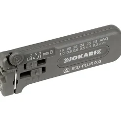 Jokari 40029 ESD-PLUS 003 antistatique - dénudeur de fil AWG 28 à 18 pour fils PVC-4M Discount