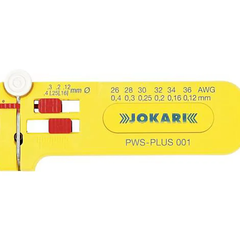 Jokari PWS-PLUS 001 (40024) Dénudeur fil pour PVC 0,12 à 0,40 mm-4M