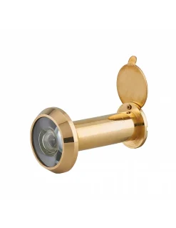 Judas 160 degrés, laiton poli, coupe-feu 40mm -^Thirard Hot