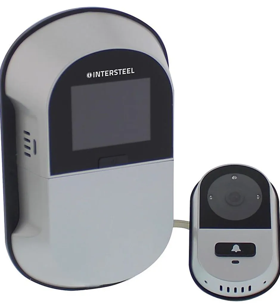 Judas connecté Wifi écran LCD visiophone caméra pour porte d'entrée^Thirard New