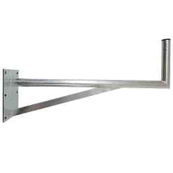 JUMBO100 Bras Coudé Grand Déport 100 cm Diamètre 50 mm Fixation Antenne Parabole Satellite Mur Toit-Hdsat Online
