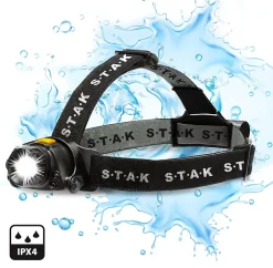 KAIZER: lampe frontale rechargeable 10W 900 lumens, avec zoom-Stak Online