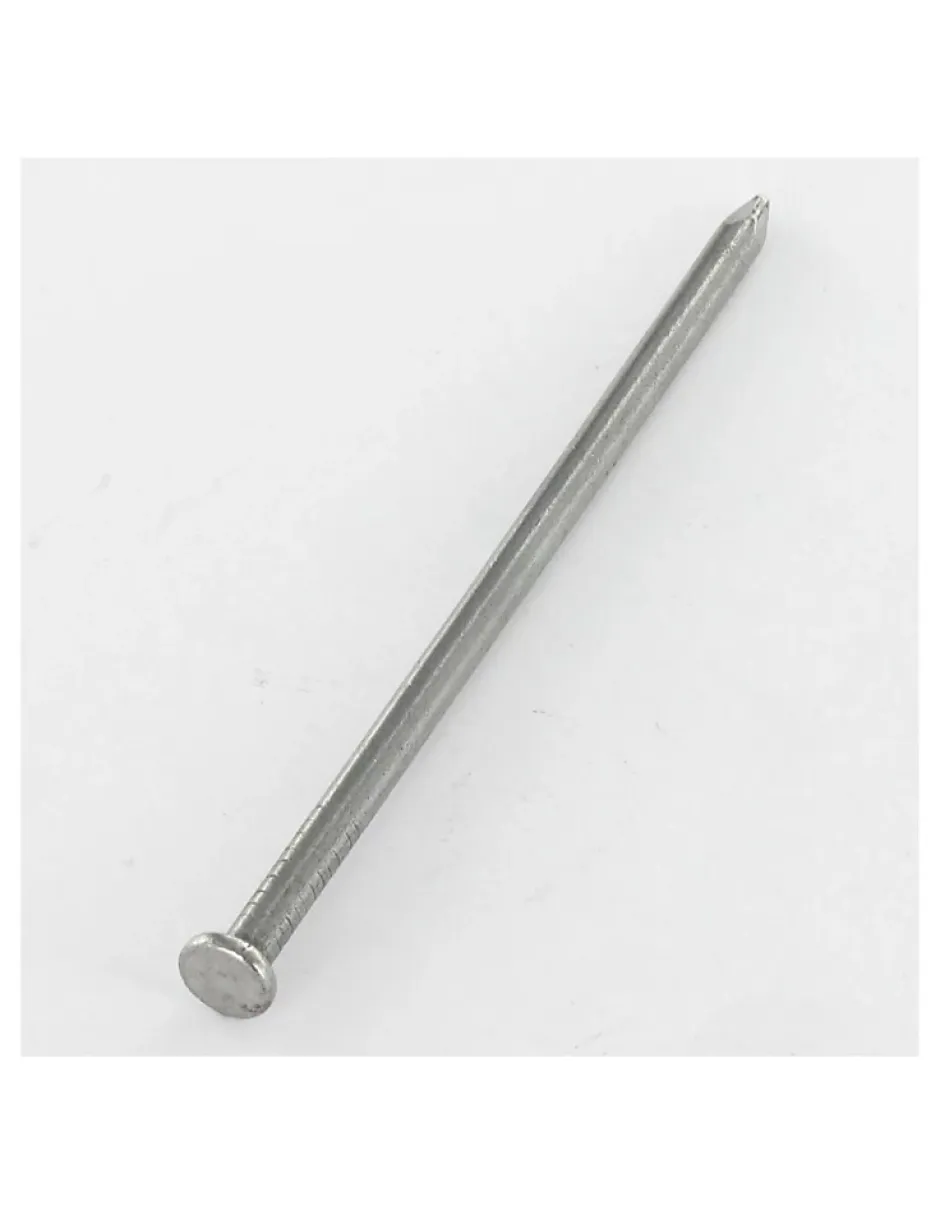 Kg de pointes Forte tenue à la corrosion Acier galvanisé à chaud Tête plate 2.2X40 - 1 pièce^Vis Express Sale