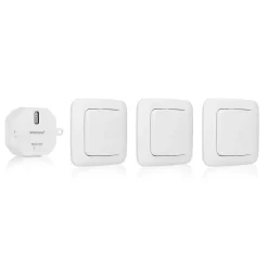 Kit 3 interrupteurs sans fil pour chambre^Smartwares Discount