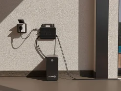 Kit 2 panneaux solaires Plug and Play + batterie de stockage - 850 W - LUMINOSER-Vente-unique Discount