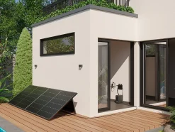 Kit 2 panneaux solaires Plug and Play + batterie de stockage - 850 W - LUMINOSER-Vente-unique Discount