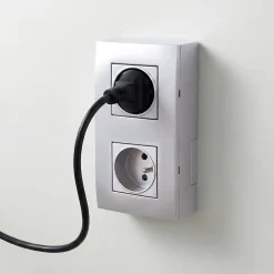 Kit 2 prises 2 pôle+terre Kalya métal^Colours Sale