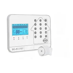 Kit alarme maison connectée sans fil wifi box internet et gsm futura blanche smart life- - kit3-Lifebox Clearance