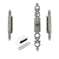 Kit ameublement vieux fer patiné, lot de 2-Diall New