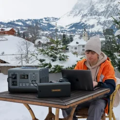 Kit Atelier Mobile - 1200 W + 648 Wh + 100 W Solaire - Energie Nomade pour Chantier et Reparation-Runhood Best