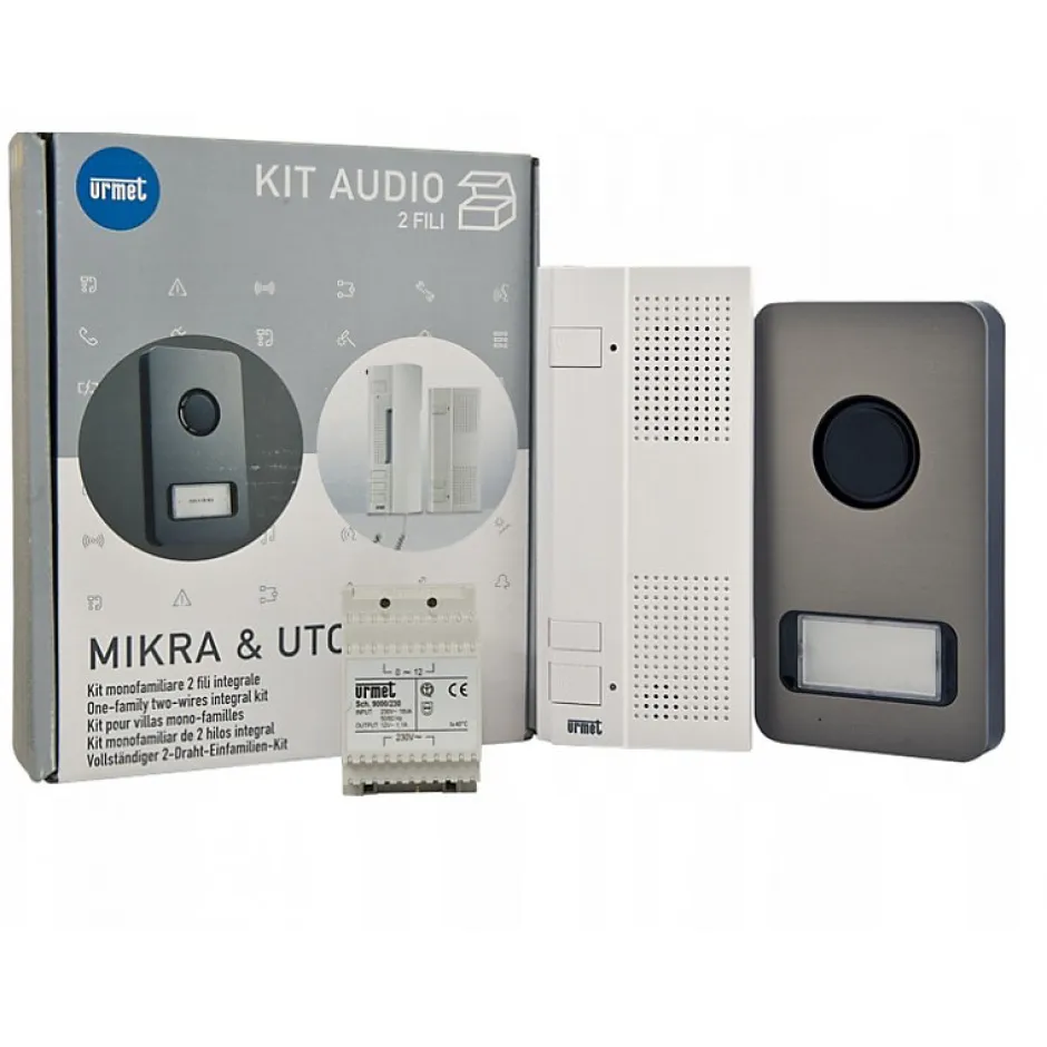 Kit Audio 2 Fils Mains-libres 1122-61^Urmet Clearance