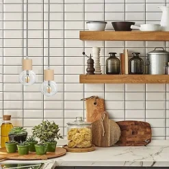 Kit Cache Douille Cylindrique en Bois Brut 65mm à Personnaliser Une Touche Moderne pour Vos Luminaires^Lnd New