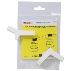 Kit contournement pour moulure 20 x 12,5 mm-Legrand Discount
