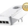 Kit de 2 adaptateurs CPL 2400 Mbits, Magic 2 LAN triple, avec 3 ports Ethernet-