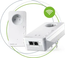 Kit de 2 adaptateurs CPL devolo Magic 1 WiFi^