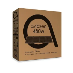 Kit de 4 panneaux solaires, station connectée 480 watts Home - Soria - - 127137-Avidsen Online