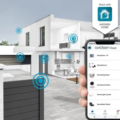 Kit de 4 panneaux solaires, station connectée 480 watts Home - Soria - - 127137-Avidsen Online