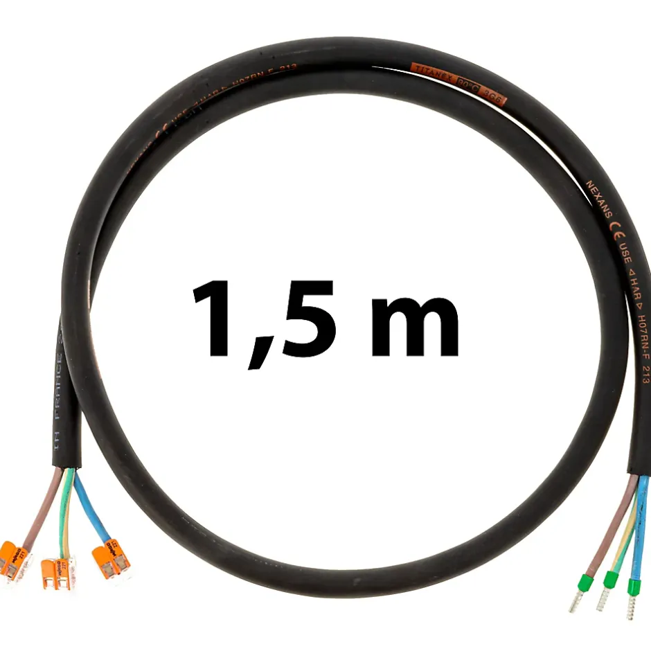 Kit de branchement pour appareils de cuisson Batilec 1.50 m-Nexans Clearance