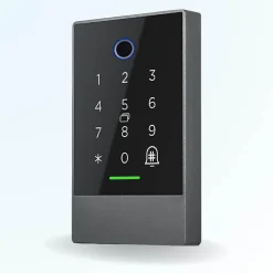 Kit de contrôle d'accès connecté - code badge et biométrie - 7 bio-LOCKY Discount