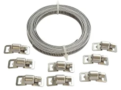 Kit de de serrage inox , bande de 3 m + 8 têtes^Somatherm for you Best