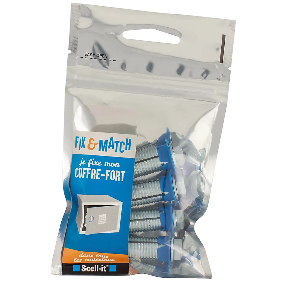 Kit de fixation coffre fort "Je fixe"-Scell-It Discount