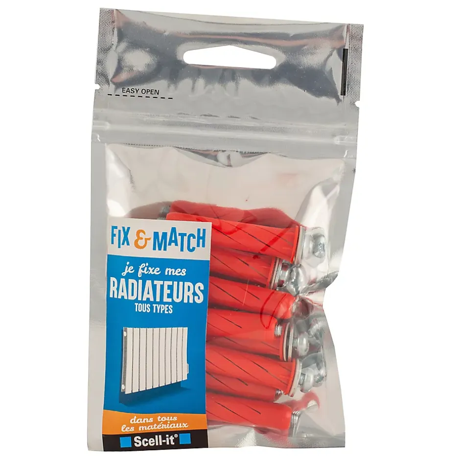 Kit de fixation radiateur "Je fixe"-Scell-It Sale