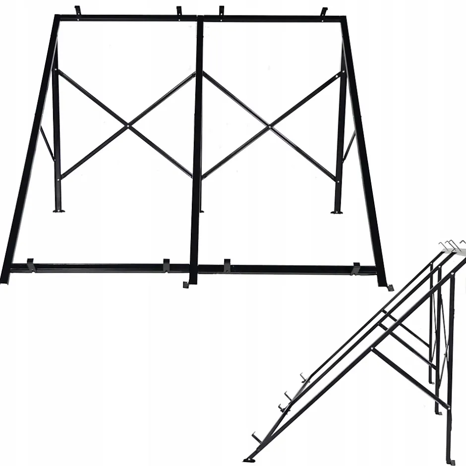 Kit de montage pour deux collecteurs solaires 2.0M RAMA-KSP-2x2M 1 pièce.^Thunder New