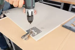 Kit de réparation de réparation charnière de porte 17 pièces Wolfcraft 4658000^Wolfcraft Gmbh Outlet