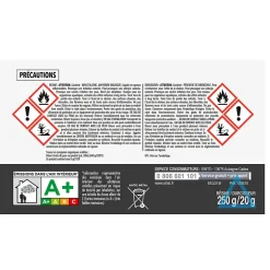 Kit de réparation métaux, plastiques et composites 270g^Sinto Clearance