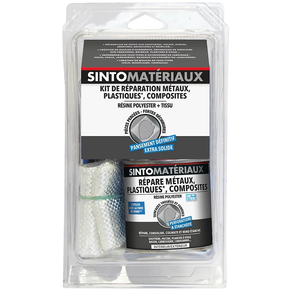 Kit de réparation métaux, plastiques et composites 270g^Sinto Clearance
