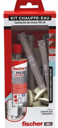 Kit de scellement chimique pour chauffe-eau 150ML^Fischer Best