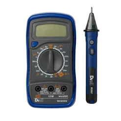 Kit de testeur électrique multimètre + testeur de tension-Diall Hot