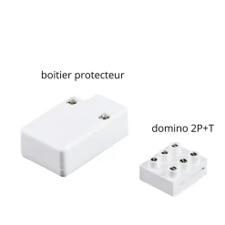 Kit dominos 3 lignes 2 pièces-Magic Elek