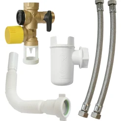 Kit groupe de sécurité standard téflon anti-calcaire-Flomasta Hot