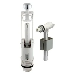 Kit mecanisme chasse deau avec robinet flotteur sachet^Rousseau Discount