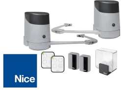 Kit motorisation à bras articulés pour portail battant Nice Hopp-Nice Automatisme Best