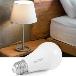 Kit motorisation connectée à vérins pour portail à battants Teha Connect et son ampoule connectée^Avidsen Online